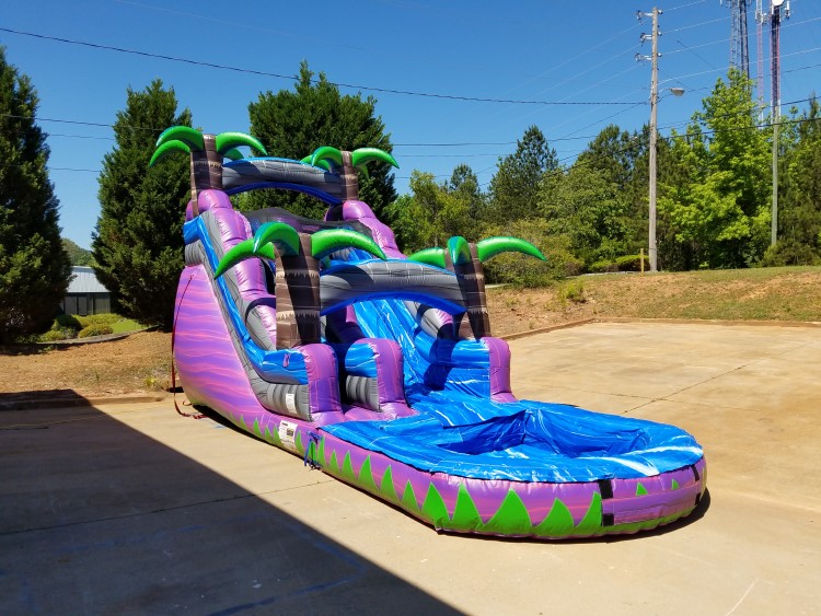 beach with inflatables near me